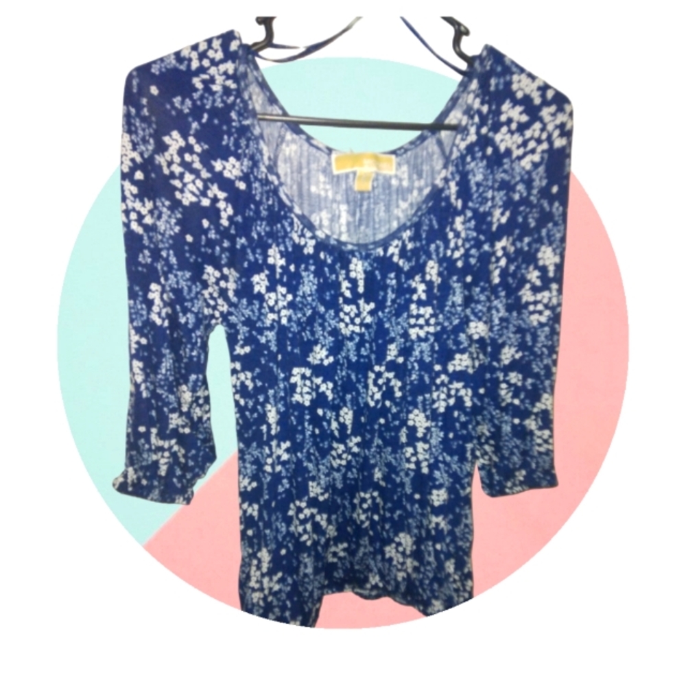 KORS Blue Top
